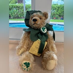 Hermann Irish Paddy Bear, Mohair, Ltd Edition 771/2000, Germany